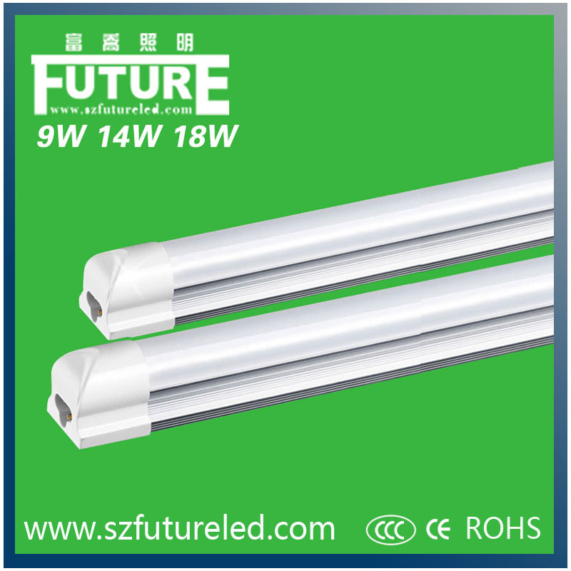 PC+Aluminum Energy Saving Light Tube, T8 Fluorescent Tubes