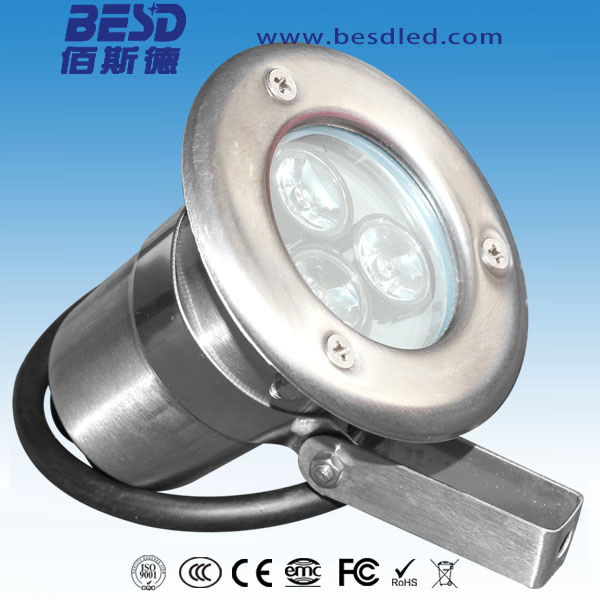 IP68 Stainless Steel RGB LED Underwater Lights