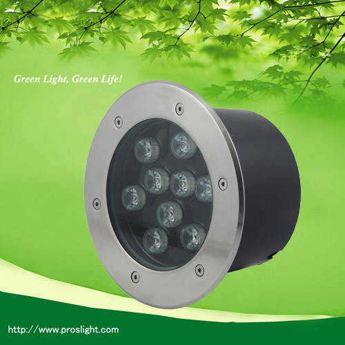 IP67 9W Outdoor LED Recessed Light for Under Ground Lighting