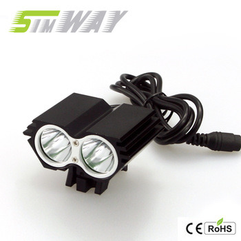 Rechargeable Waterproof 2400 Lm CREE LED Bicycle Light (OEM)