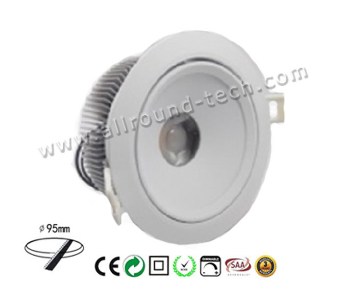 Factory Supply 12W Dimmable LED Down Light RoHS (DLC095-002)