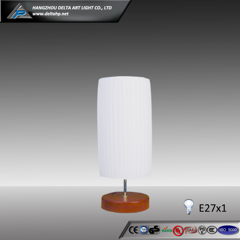AC White Round Table Lamp with CE Approved (C5004001)