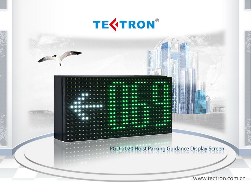 P12.5 Indoor Hoisting Advertising LED Display for Available Parking Lots