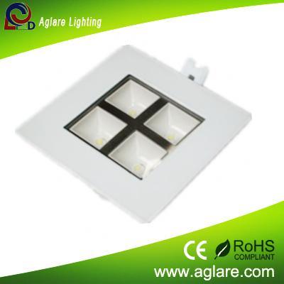 High Quality 109*109mm 4W Square White LED Indoor Recessed Down Light with CE and RoHS