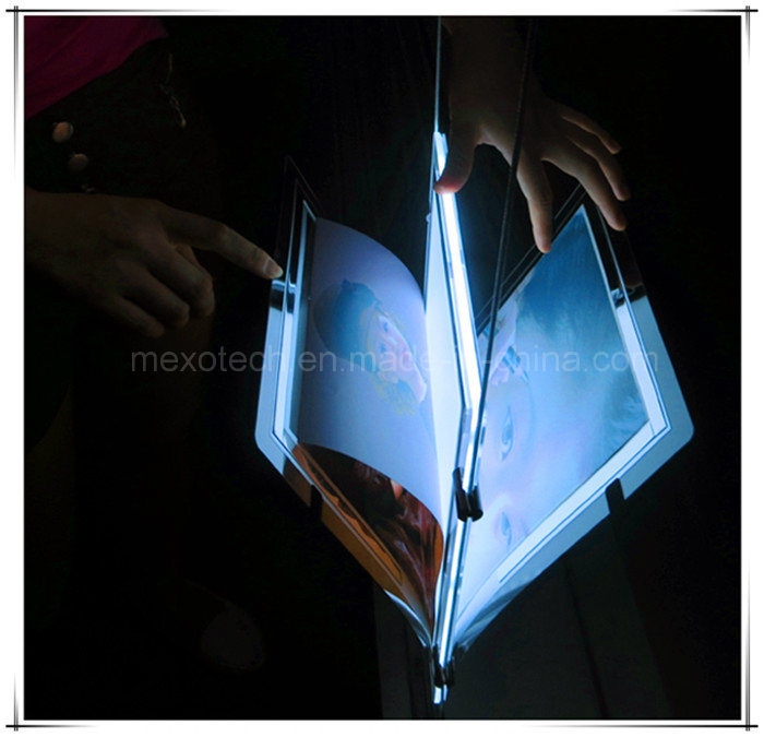 Double Side Magnetic LED Slim Crystal Light Box (CDH03-A4P-06)