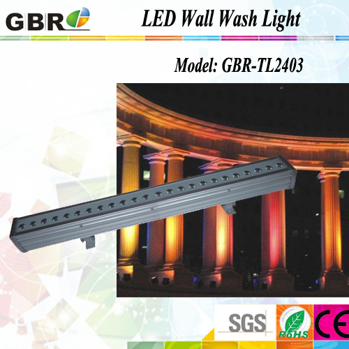 24PCS *3W RGB 3in1 LED Wall Washer Light