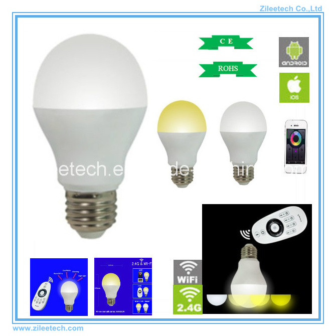 LED Ball Bulb Pixel Light E27 220V White Dimmable WiFi