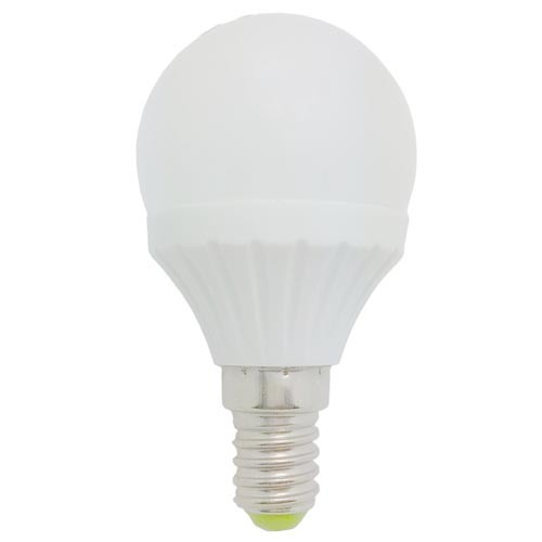 4W E14 Cool White Plastic LED Bulb Lights