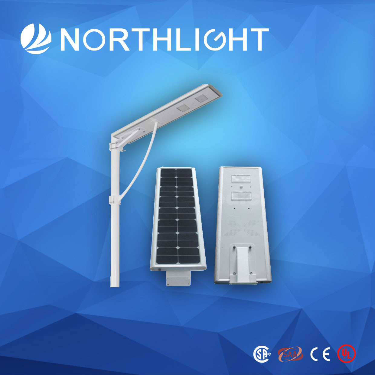 8W Integrated Solar LED Street Light