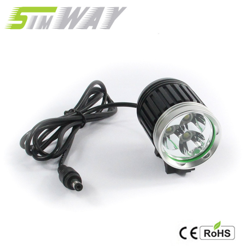 3600lumen CREE Xmlt6 Customizable LED Bicycle Headlamp with IP65