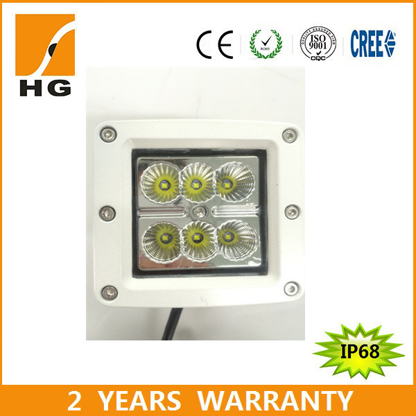 High Quality CREE 18W 3inch LED Work Light for Car Boat