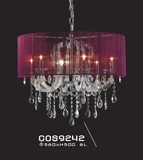 Room Crystal Chandelier Shade Lamps (Cos9242)