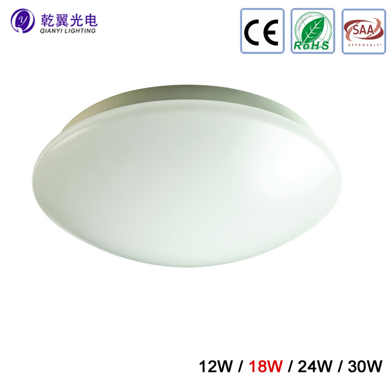 18W SAA LED Oyster Ceiling Light with Surfaced Wall Light