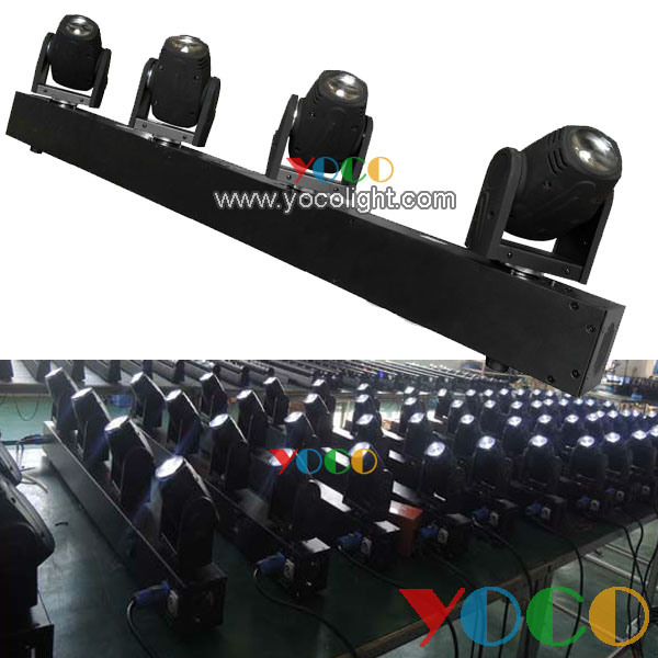 4 Heads 10W LED Beam Moving Head Stage Disco Light
