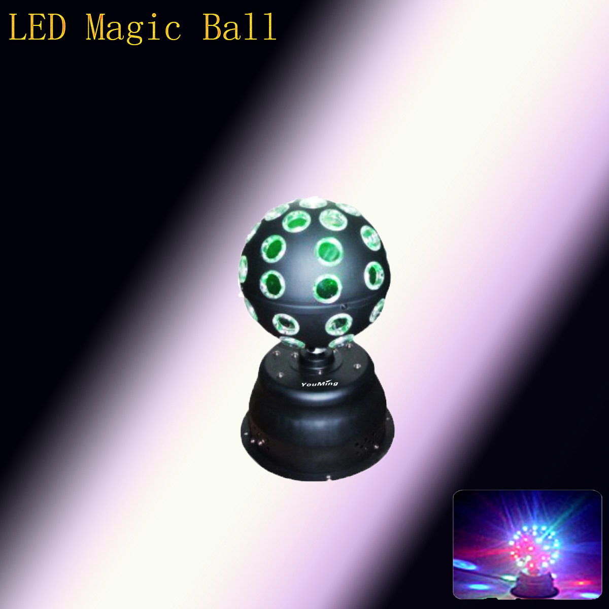 LED Rotating Magic Crystal Ball Effect Stage Light (Um-L119)