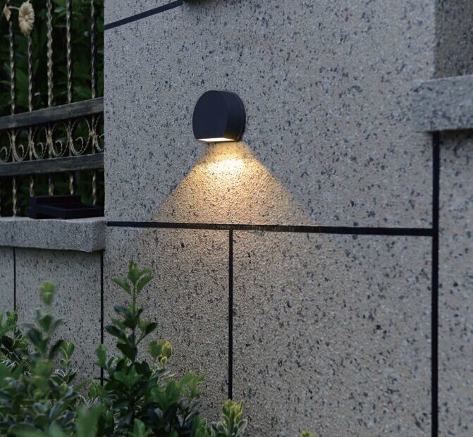 Hot Sale 3W Black Housing Outdoor Wall LED Light