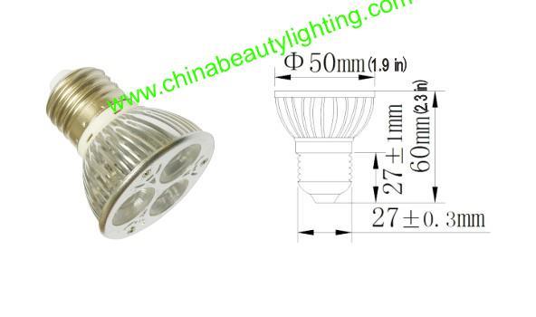 LED Light 3W-04LED E27 LED Bulb