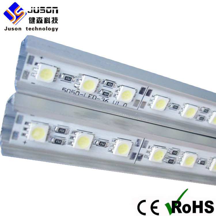 Aluminum 72LEDs/M LED Rigid Strip Bar Light