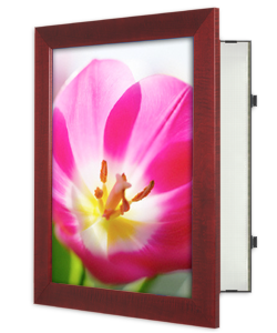 Wood-Framed Edgelit Slim Light Box