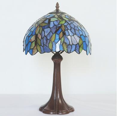 Tiffany Stained Glass Colored Table Lamp Wholesale Price for Home Hotel Decor Good Quality Desk Lamp Antique Style