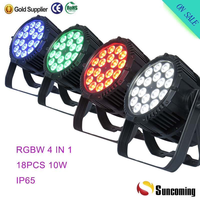 IP65 Outdoor 18*10W RGBW China LED PAR Cans