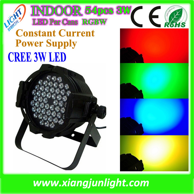 Hot Sale 54X3w LED PAR Can Wash for Stage Lighting