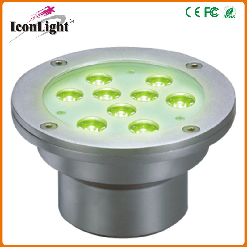 3W LED Light for Underwater Underground IP68 with CE (ICON-D002B-9*3W)