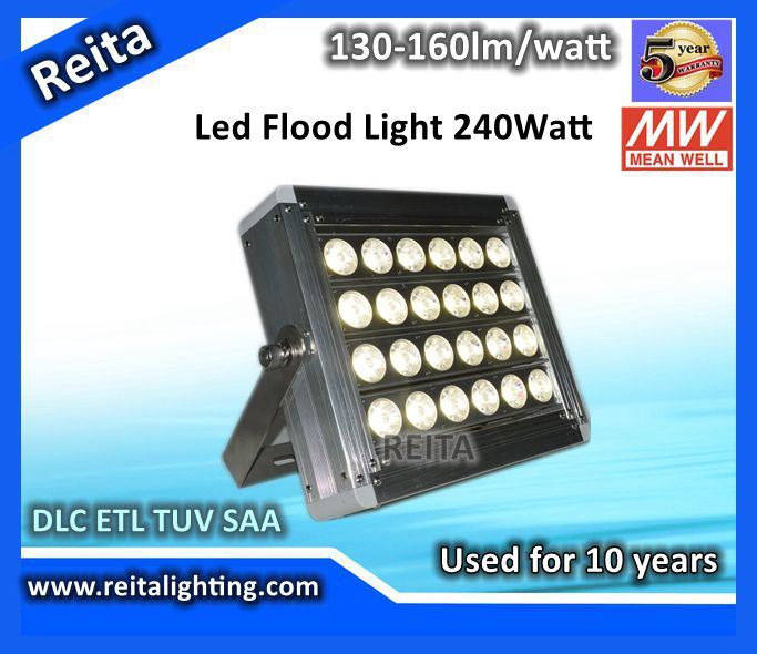 240watt 5 Years Warranty Outdoor LED Flood Light