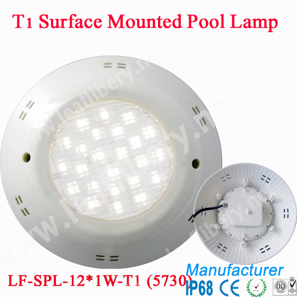 White Color 3000k, 4000k, 6000k LED Pool Light, LED Underwater Deck Light