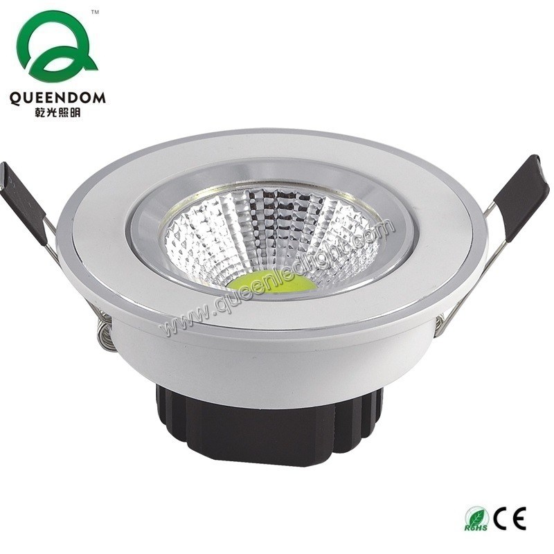 Dimmable 3W COB LED Ceiling Light 85-265VAC 85*45mm