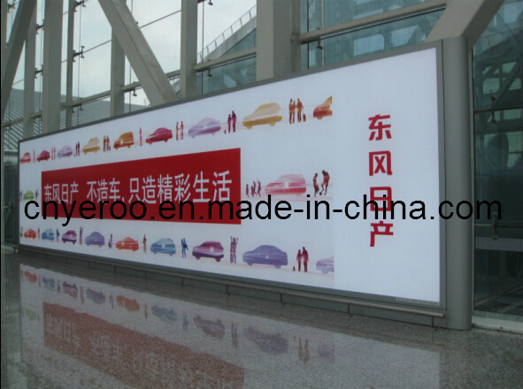 Large-Scale Station Indoor Advertising Display with LED Light