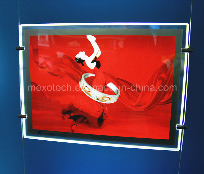 Magnetic Open Acrylic LED Poster Slim Light Box