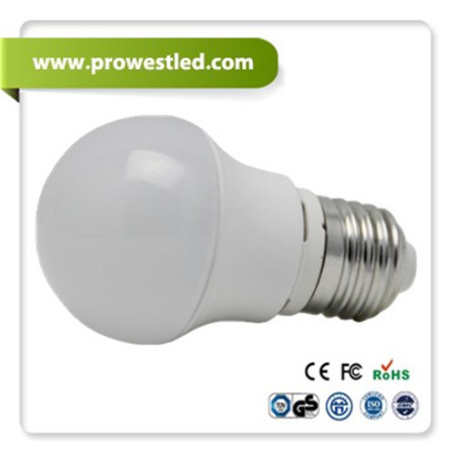 5W LED Dimmable Bulb Light Lamp with CE/RoHS Approvals E27/E26/B22 Bases