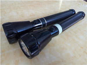 Rechargeable LED Aluminum Flashlight with Florescent Light