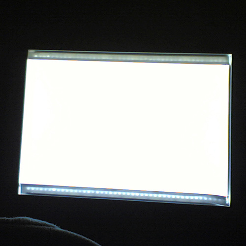 Polystyrene Edge Lit Light Guide Panel for LED Light Box