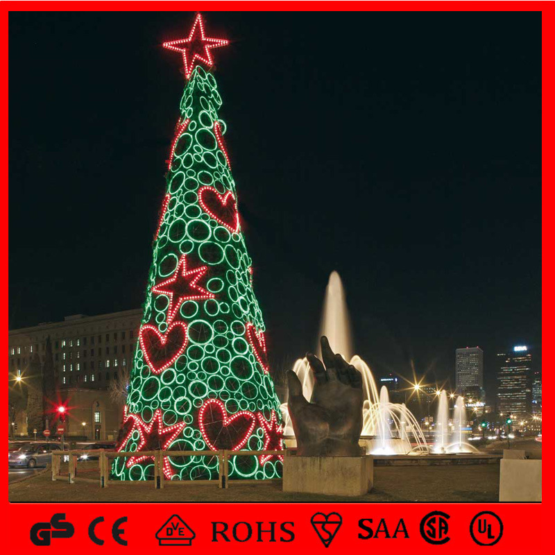 Colorfull LED Outdoor Christmas Tree Decoration Holiday String Light