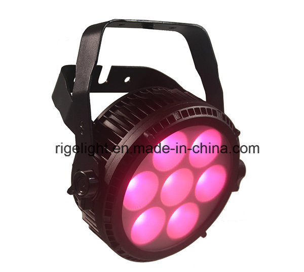 Stage Light Light Razor P7 Rgbwy 5 in One IP65 LED PAR light 7*25W High Power Aluminum Flat LED PAR Light