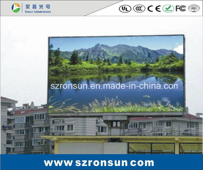 P10mm Outdoor Advertising Billboard Full Colour LED Display