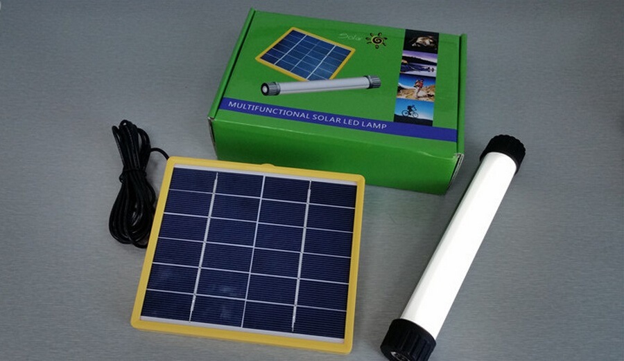 Portable Solar Charge LED Camping Light CE (CLS230-001)