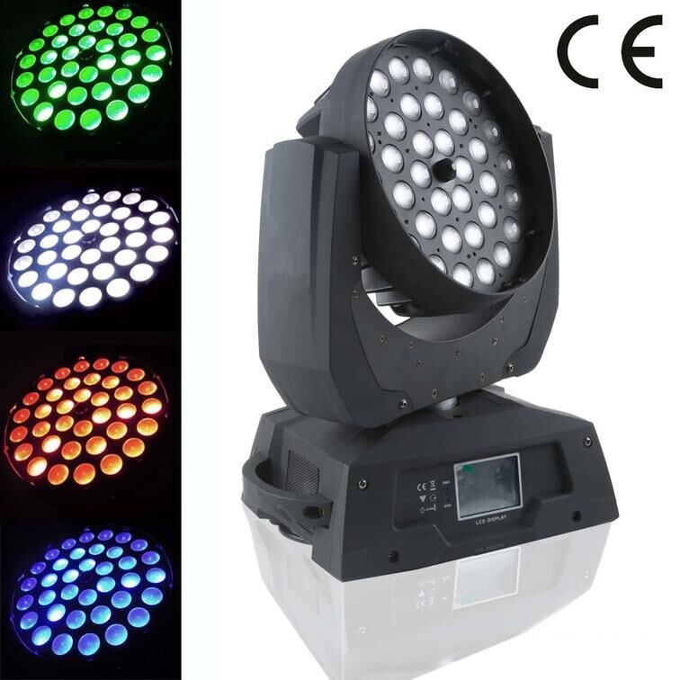 36PCS *10W RGBW 4in1 LED Moving Head /Zoom Wash Light for Stage Disco Lighting with CE RoHS