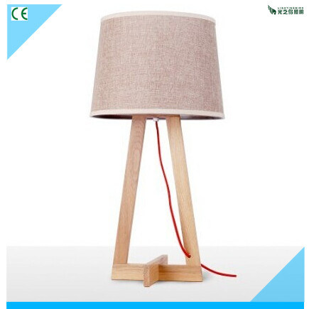 Lightingbird Modern Decorative Wooden Table Lamp for Home (LBMT-BL)