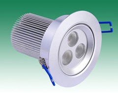 High Power 9W LED Recessed Downlight, LED Ceiling Lamp Light