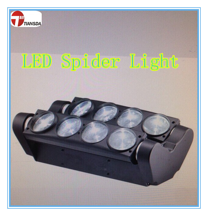 CREE 8PCS*10W 4in1 LED Moving Beam Wall Washer (LX-12W)