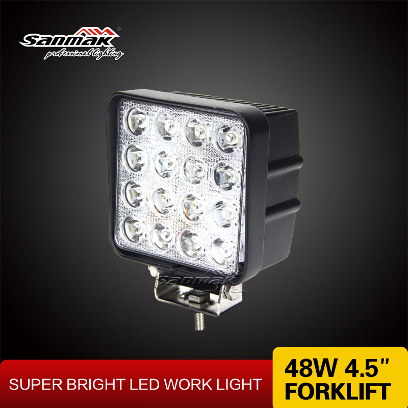 48W Square Truck CREE LED Work Light