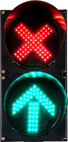 LED Traffic Signal Light (CD300-3-ZGSM-2)