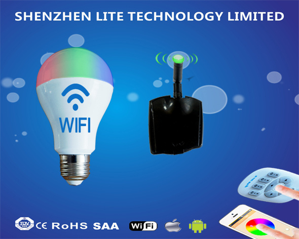 E27 CE RoHS Approved WiFi LED Lighting Bulb