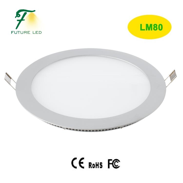 6W CE RoHS Round Slim LED Panel Light