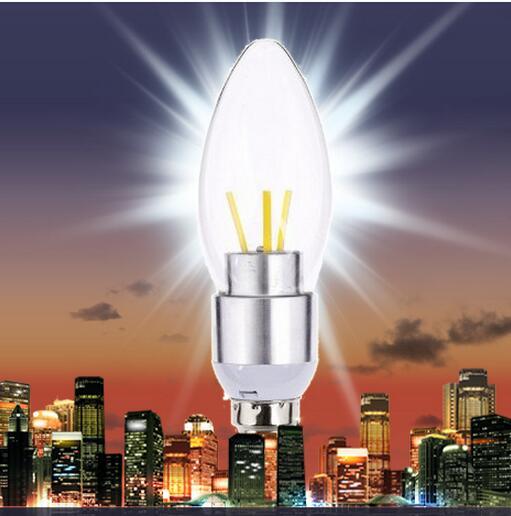 Chinese Imports Wholesale Stepless Adjusted Lamps E14 4W Gold LED Candle Light Bulb