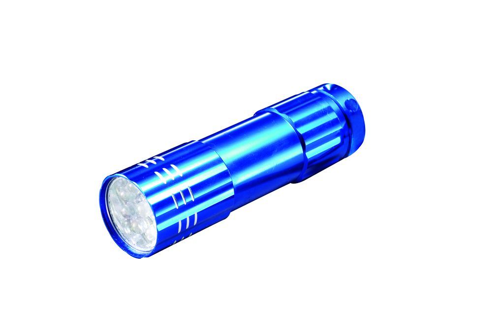 Electric Aluminium LED Torch, Flashlight (XZX 103-9LED)