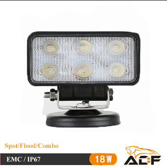 8W IP67 LED Driving Work Light for SUV, Jeep, ATV, Boat, with CE, RoHS